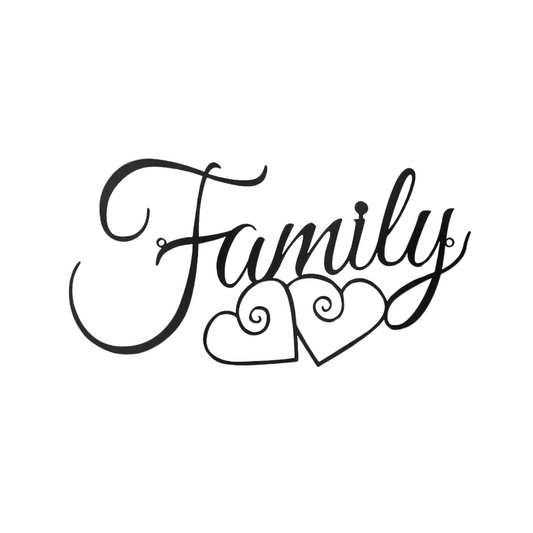 Family - Schriftzug