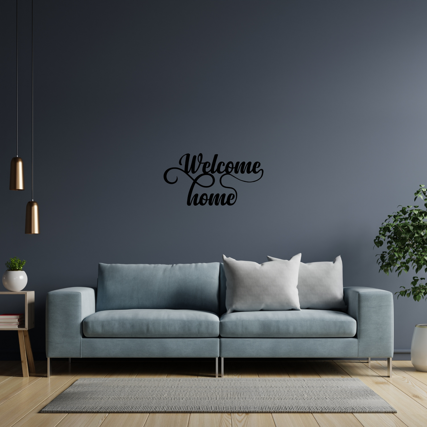 Welcome Home - lettering