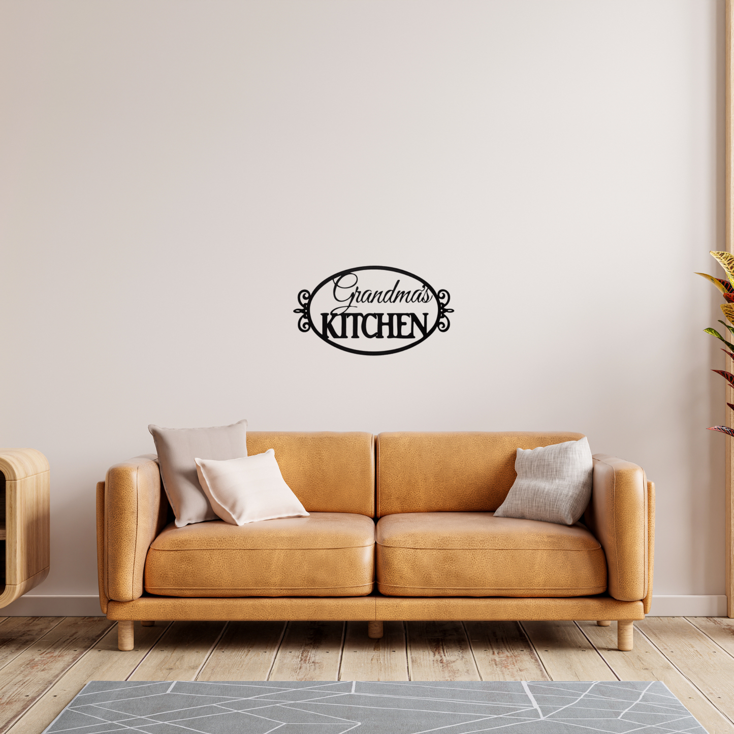 Grandma's Kitchen - lettering