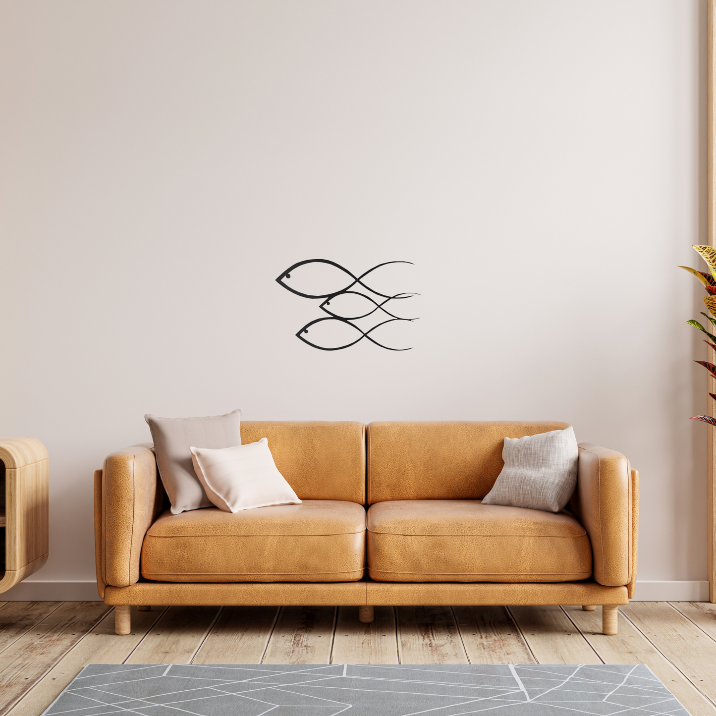 Minimalistische Fische