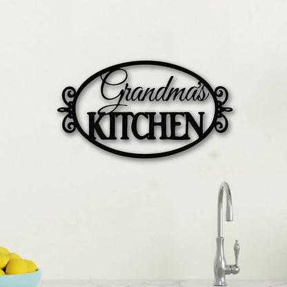 Schriftzüge - "Grandmas Kitchen"