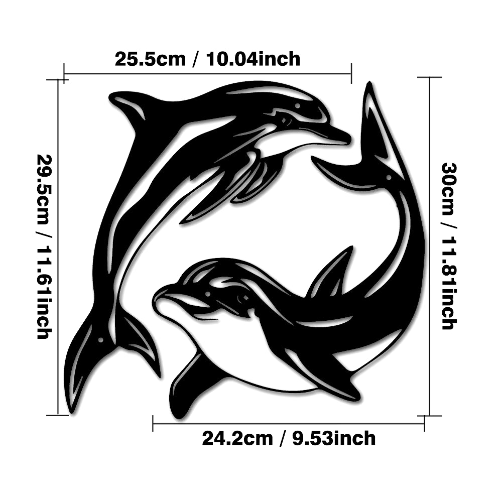Tiere - Schwimmende Delfine